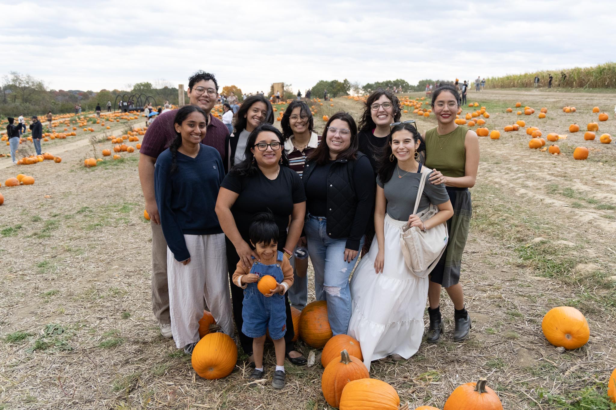 CREAR Lab team at Pumpkin Patch event